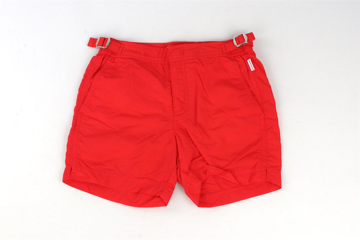ORLEBAR BROWN RED KIDS BOYS SWIM SHORTS 8 YEARS