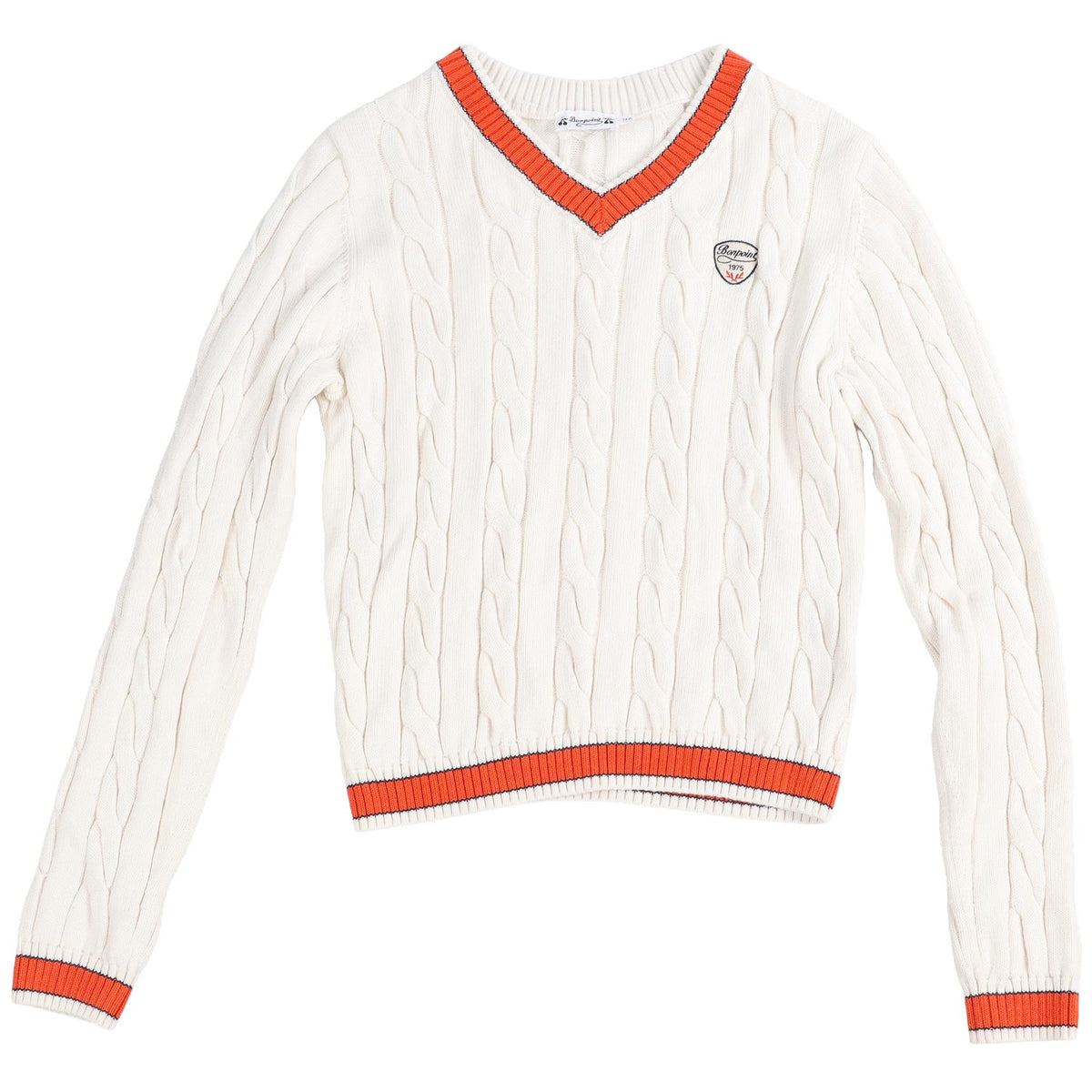 BONPOINT CREAM TEEN BOYS SWEATER 14 YEARS