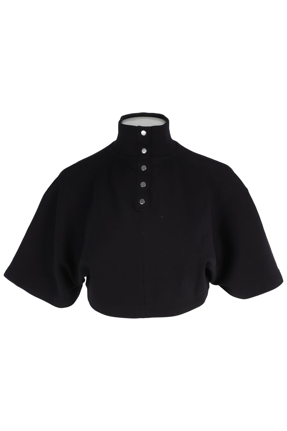 ALAÏA BLACK COTTON TOP SMALL