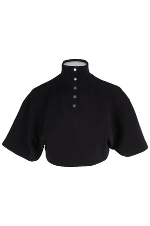 ALAÏA BLACK COTTON TOP SMALL