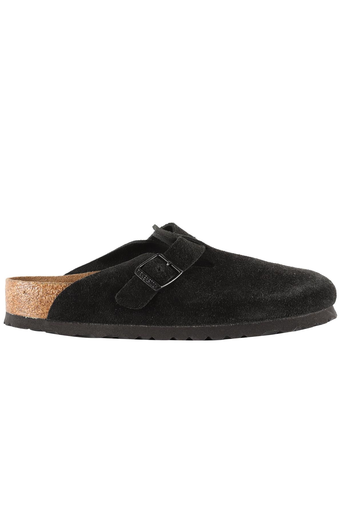 BIRKENSTOCK BLACK SUEDE MULES EU 38 UK 5 US 8