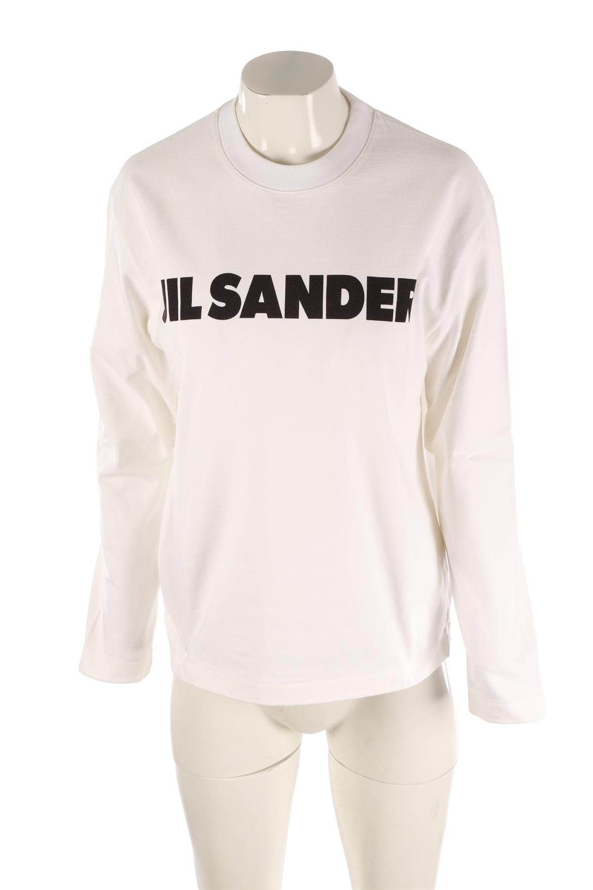 JIL SANDER WHITE COTTON TOP XSMALL
