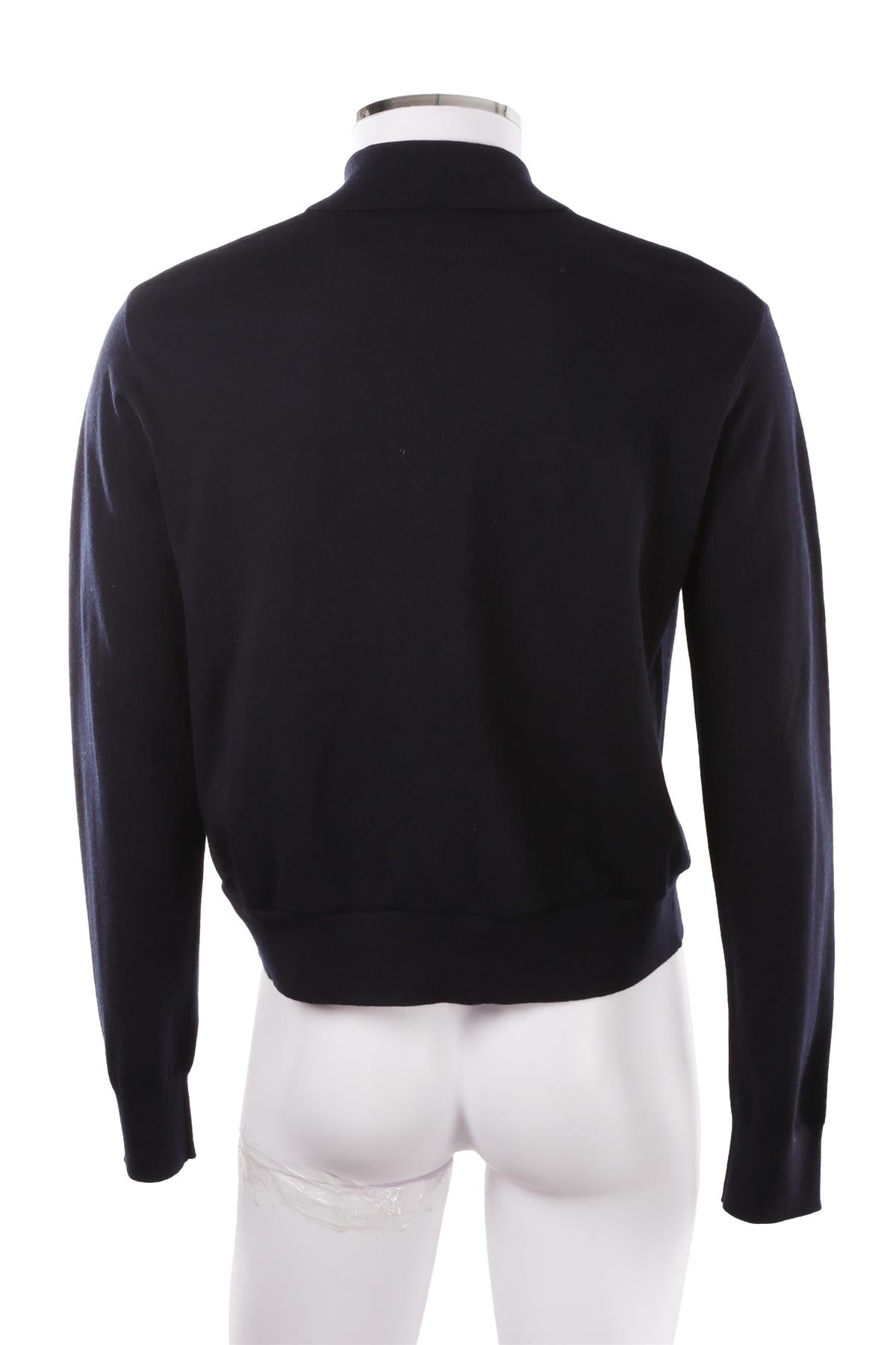 NAVY MEN'S WOOL SWEATER
