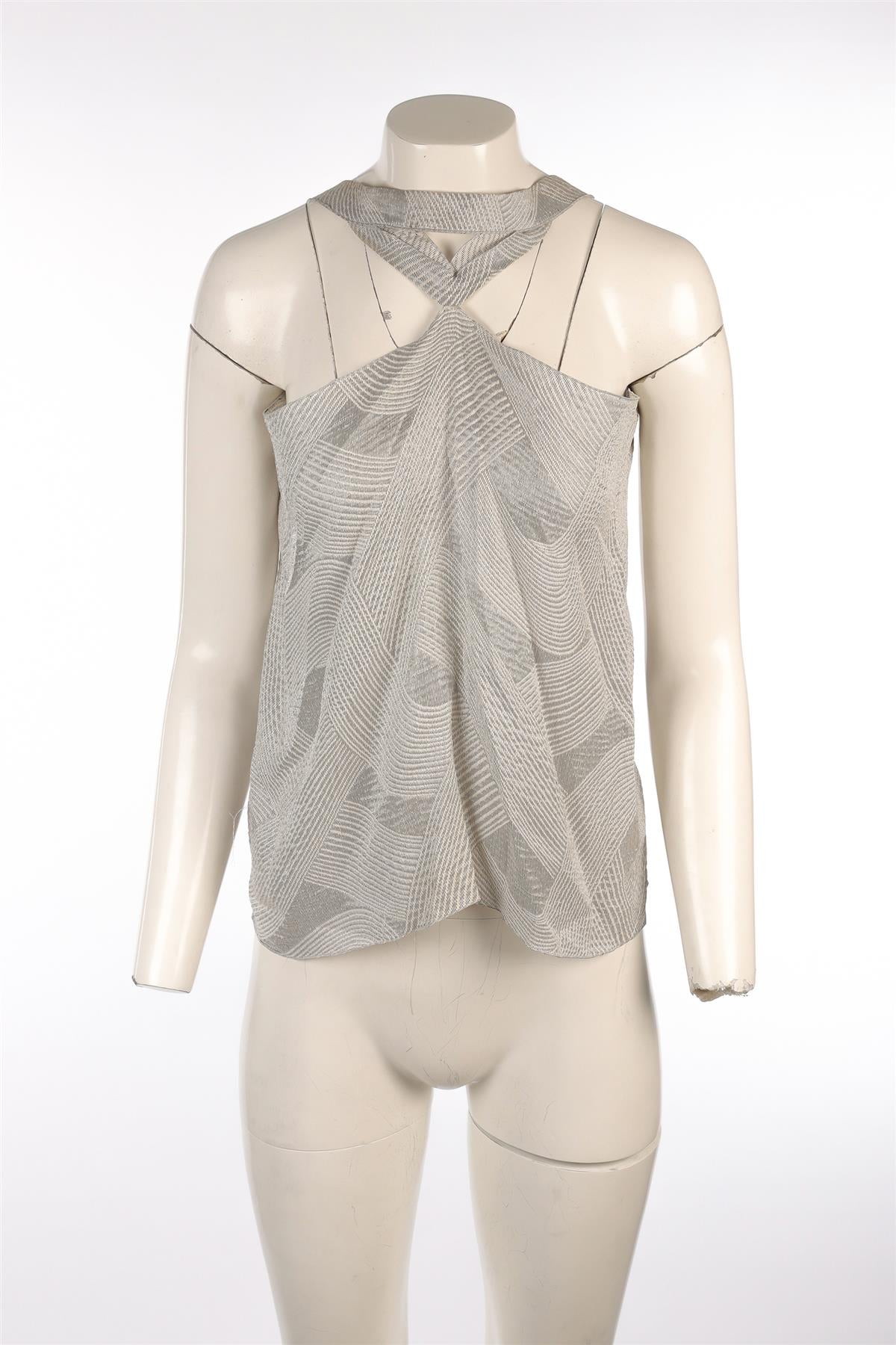 ROLAND MOURET GREY TOP UK 6
