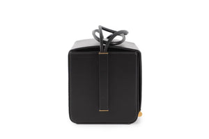 ROKSANDA BLACK BOX LEATHER CLUTCH
