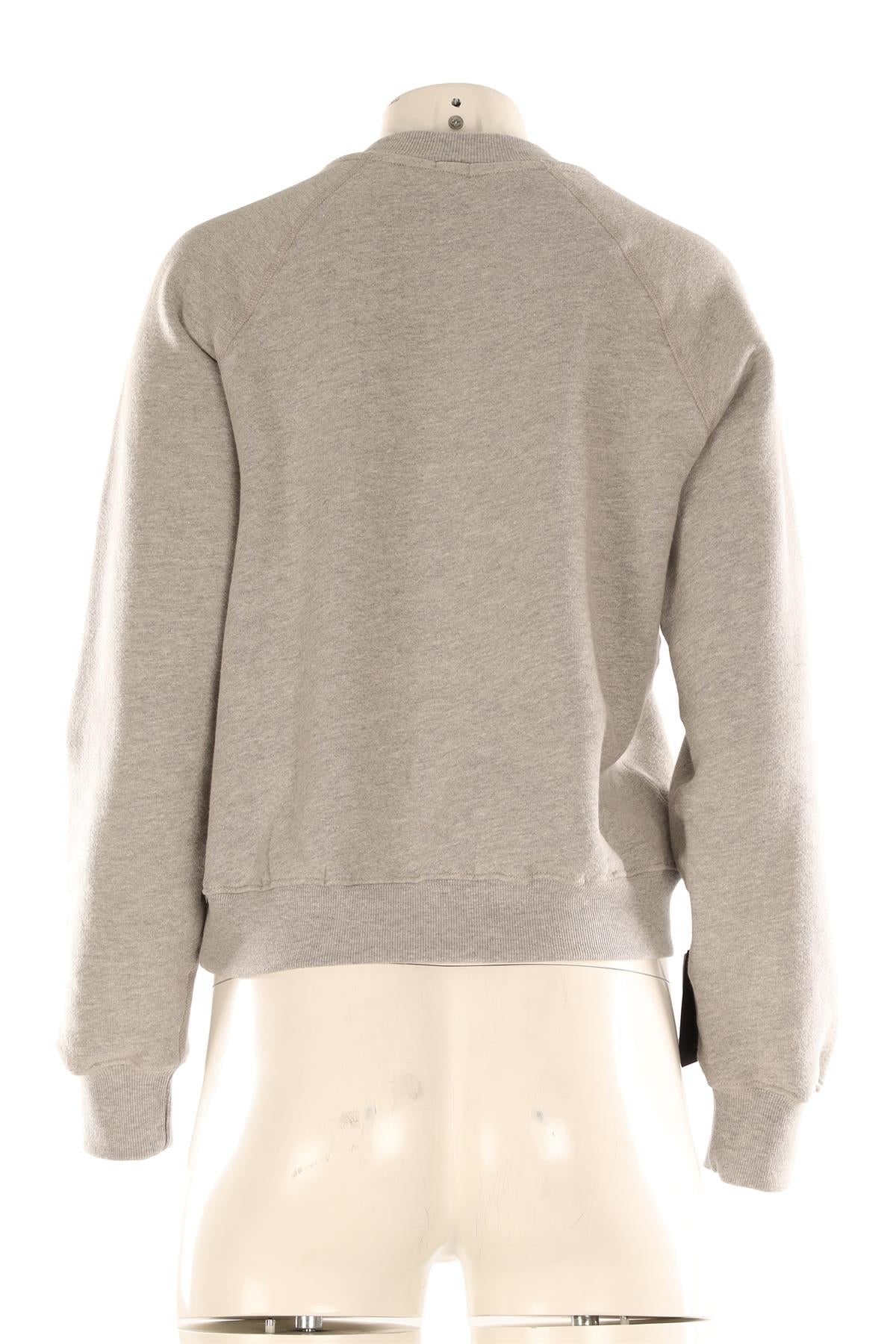RE/DONE GREY COTTON SWEATSHIRT SMALL