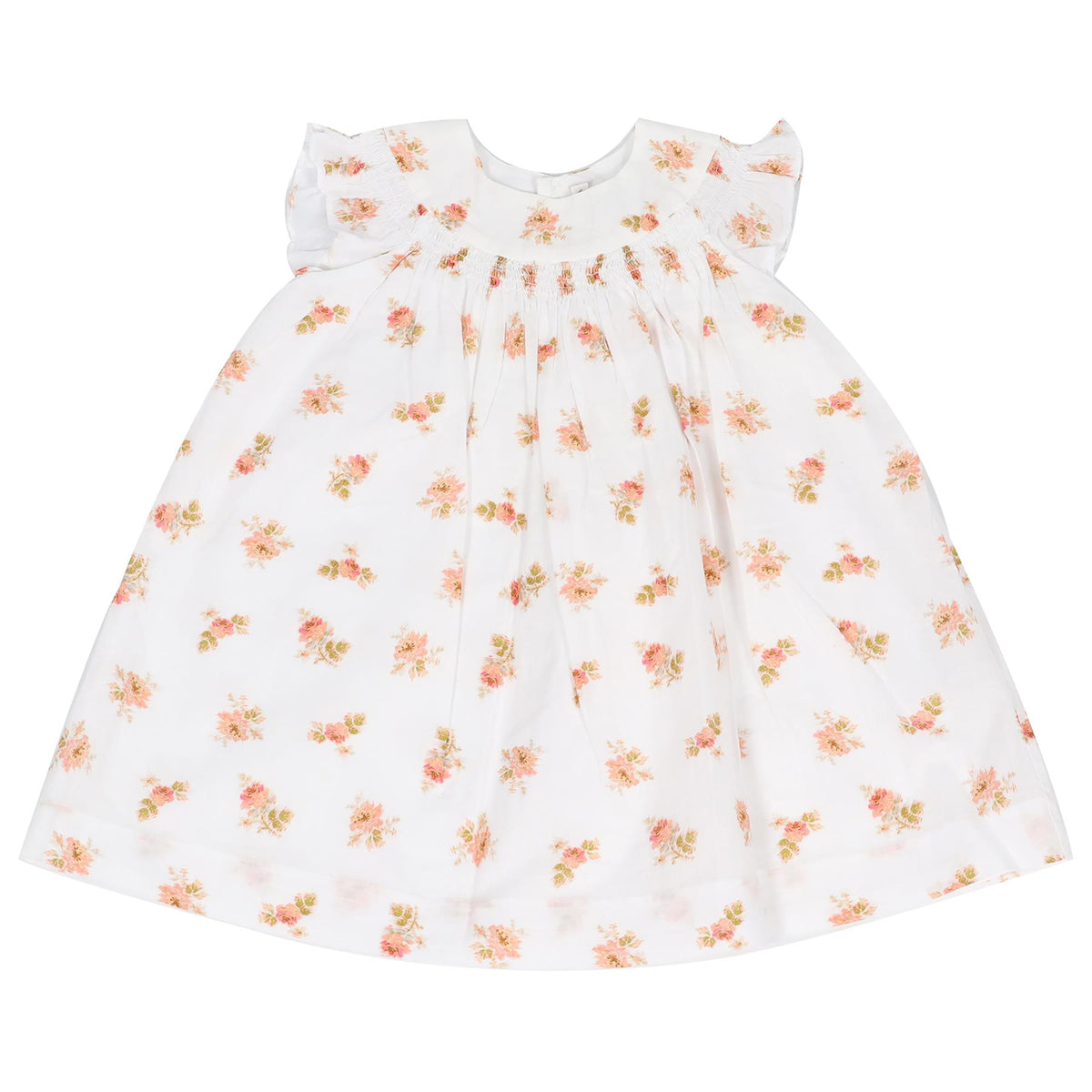 BONPOINT WHITE KIDS GIRLS COTTON DRESS 2 YEARS