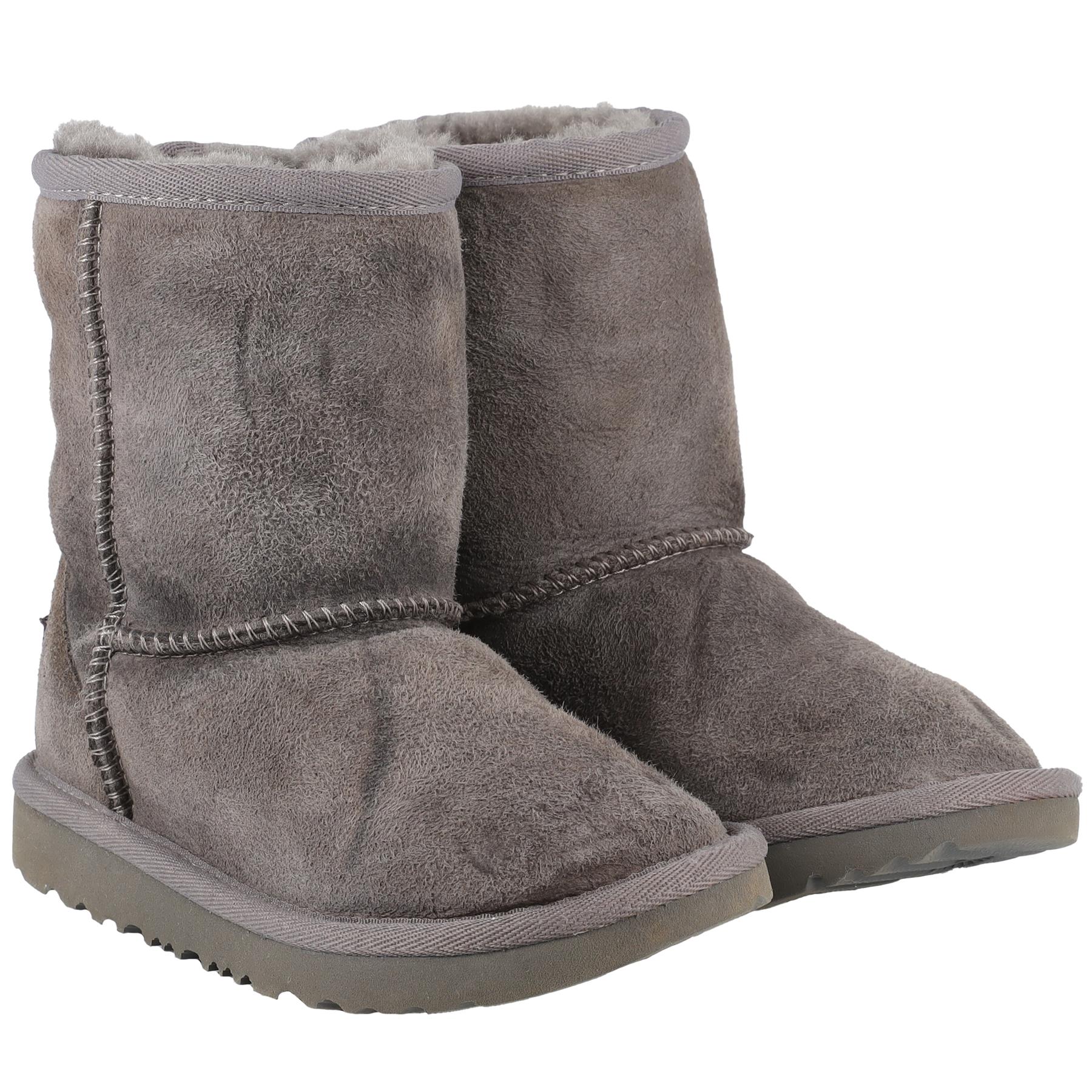 UGG GREY GIRLS BOOTS UK 10 EU 28.5 US 11