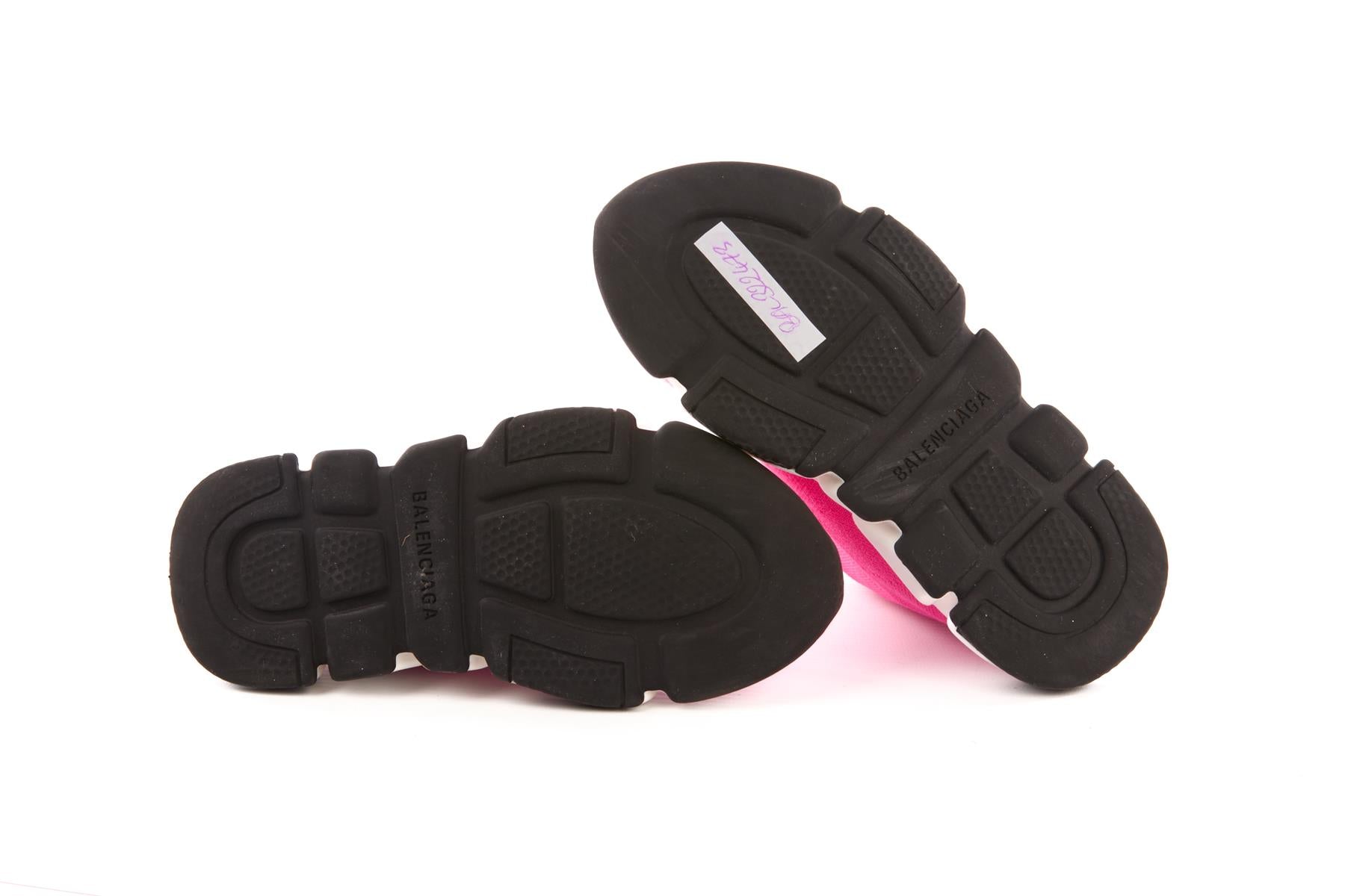 BALENCIAGA PINK KIDS GIRLS SNEAKERS EU 29-30 UK 11-11.5 US 12-12.5