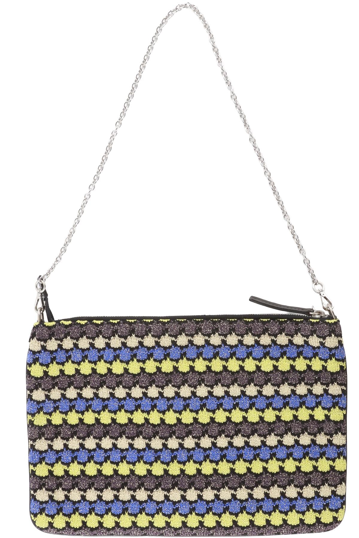 M MISSONI MULTI CROCHET SHOULDER BAG