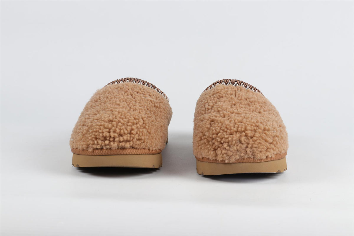 UGG TAN FAUX SHEARLING SLIPPERS EU 38 UK 5 US 7