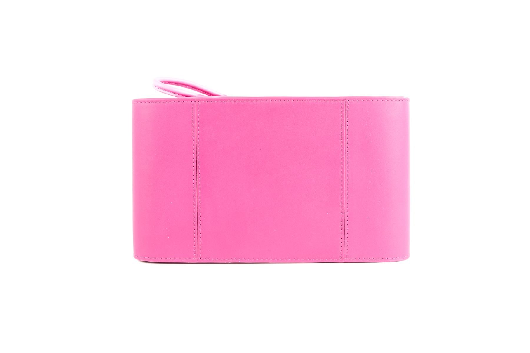 3.1 PHILLIP LIM PINK SOLEIL SMALL LEATHER TOTE BAG