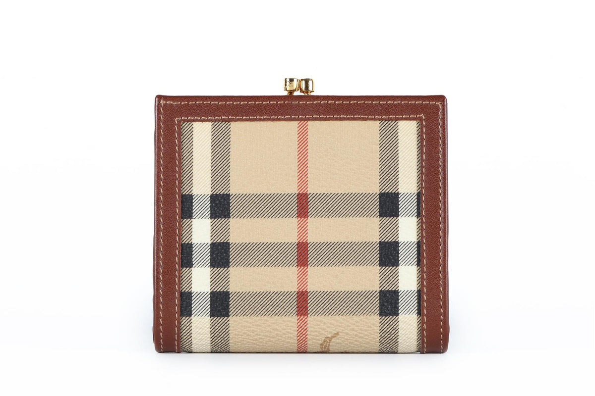 Burberry Brown Leather Wallet
