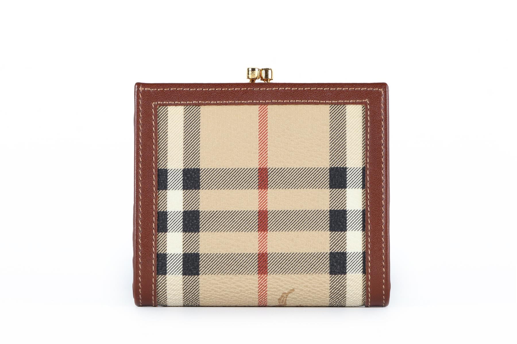 Burberry Brown Leather Wallet