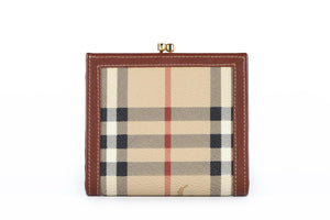 Burberry Brown Leather Wallet