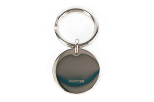 Cartier Silver Metal Key Ring