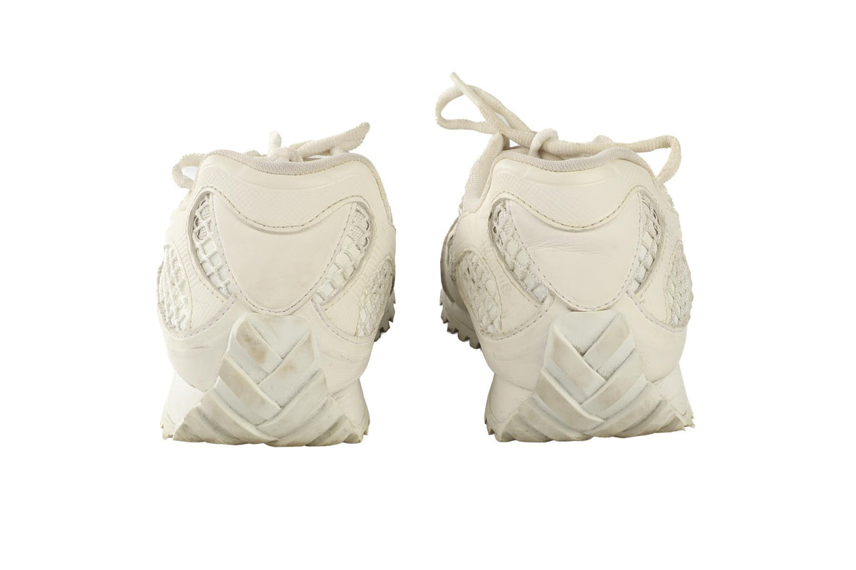 BOTTEGA VENETA WHITE ORBIT RUBBER SNEAKERS EU 39 UK 6 US 9