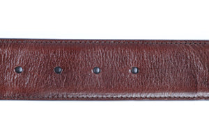 BAMFORD BROWN LEATHER BELT LARGE
