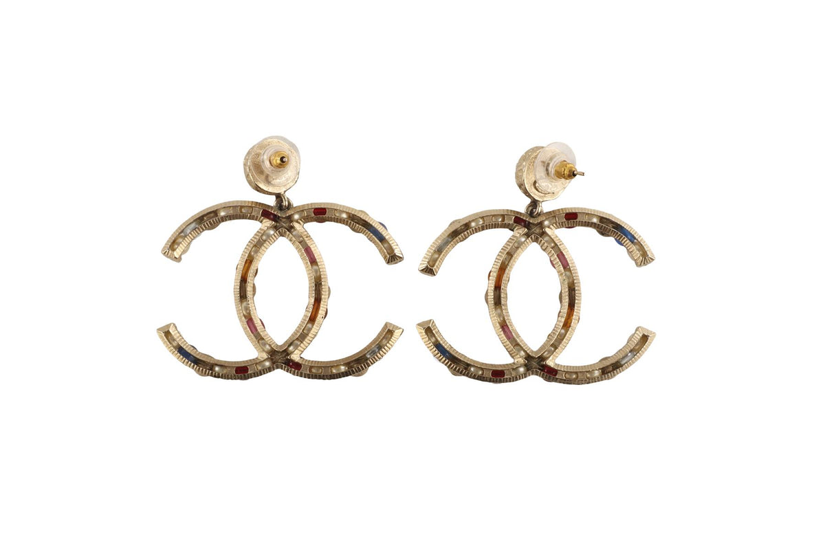 CHANEL MULTI 2020 CC FAUX PEARL EARRINGS