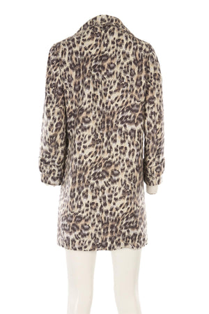 CHLOÉ BEIGE COTTON COAT LARGE