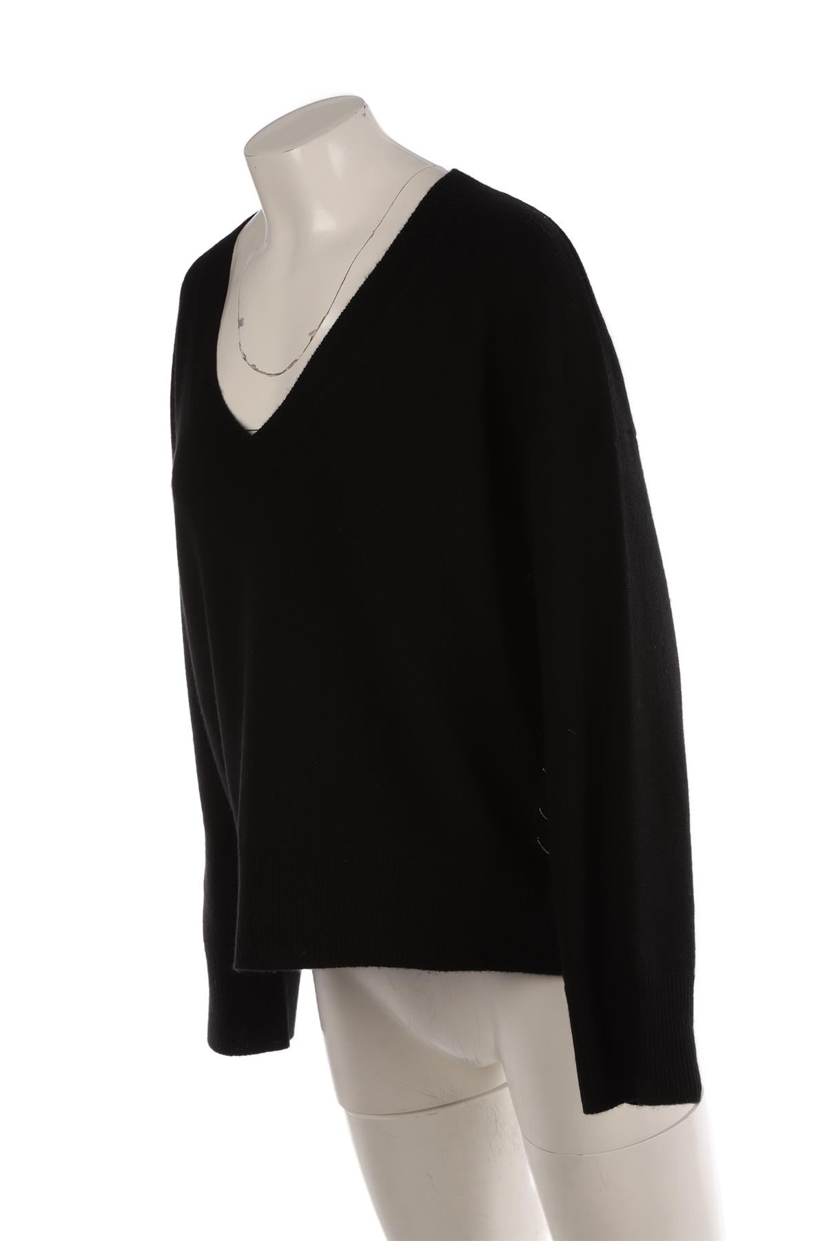 MAX & MOI BLACK WOOL SWEATER MEDIUM