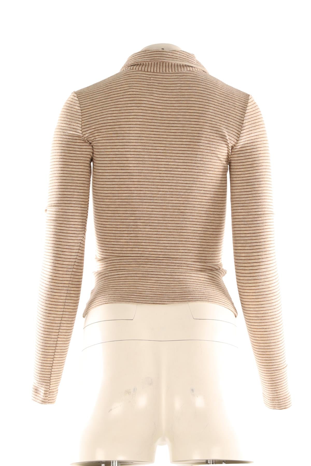 CITIZENS OF HUMANITY BROWN JERSEY TOP SMALL