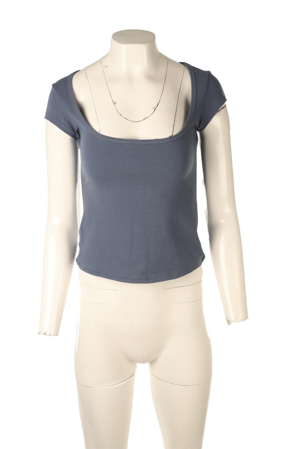 SKIMS BLUE JERSEY TOP SMALL
