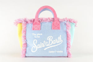 MC2 SAINT BARTH MULTI COTTON TOTE BAG