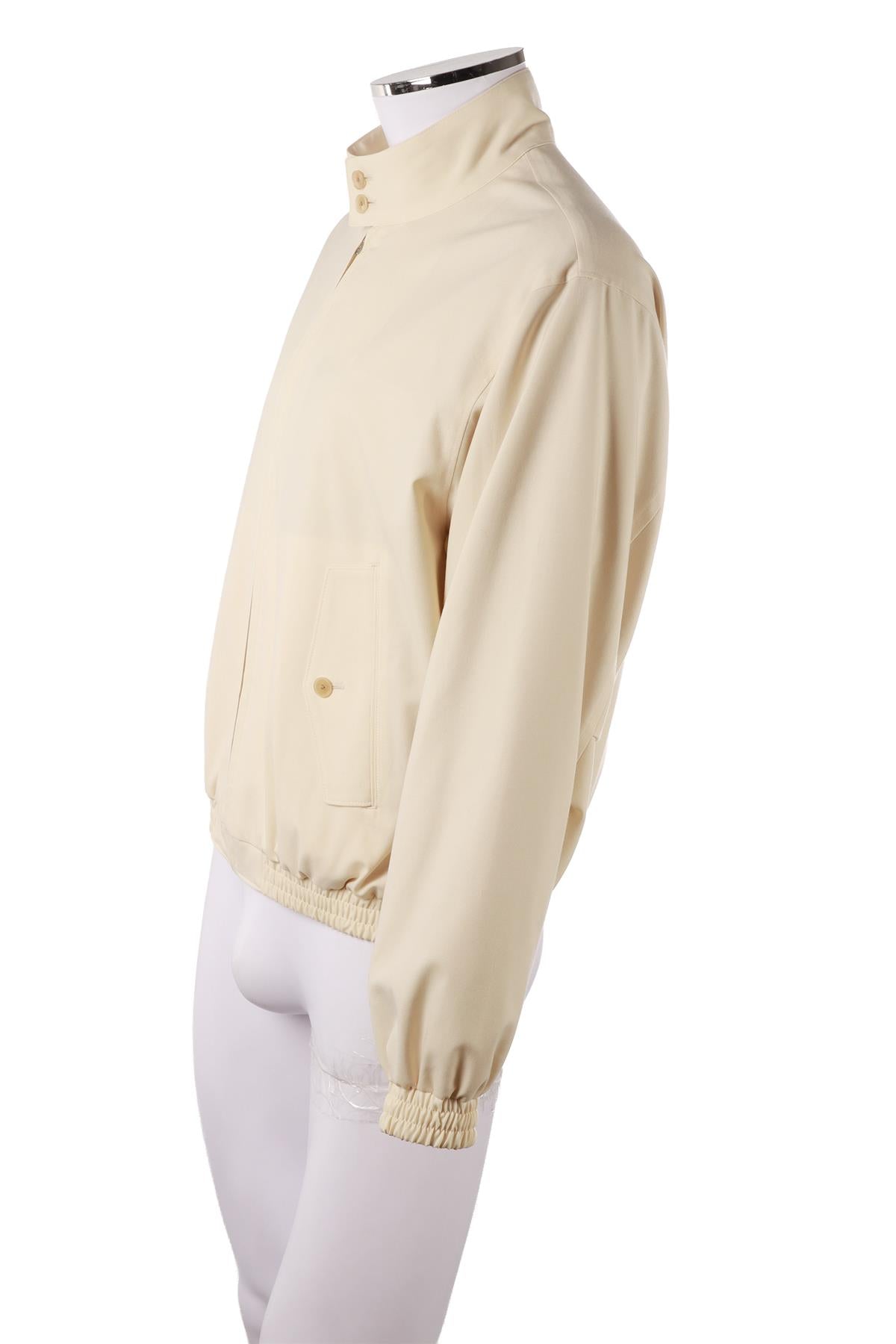 CREAM MEN'S WOOL JACKET