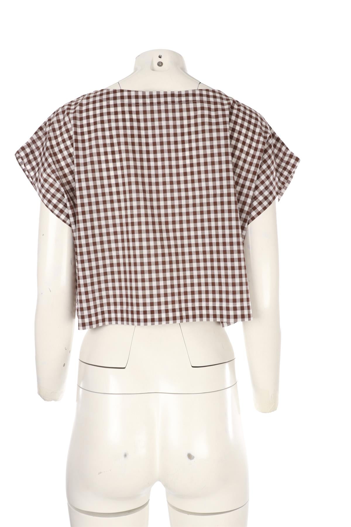 BROWN COTTON TOP