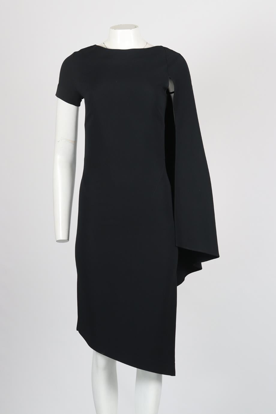 OSMAN CREPE MIDI DRESS UK 8