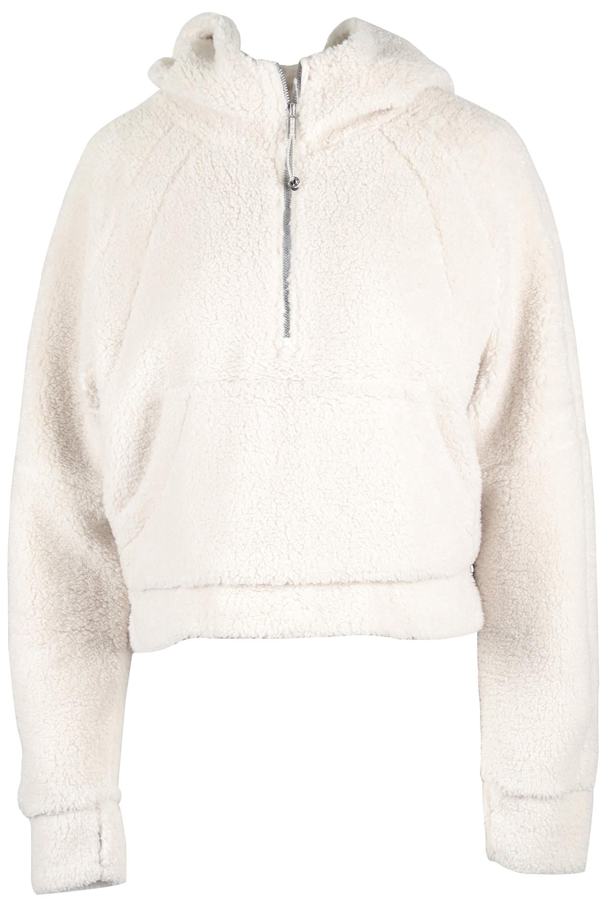 LULULEMON CREAM FLEECE HOODIE MEDIUM-LARGE
