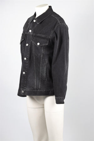 ADAPTATION BLACK DENIM JACKET SMALL