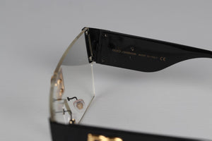 DOLCE & GABBANA D-FRAME ACETATE SUNGLASSES