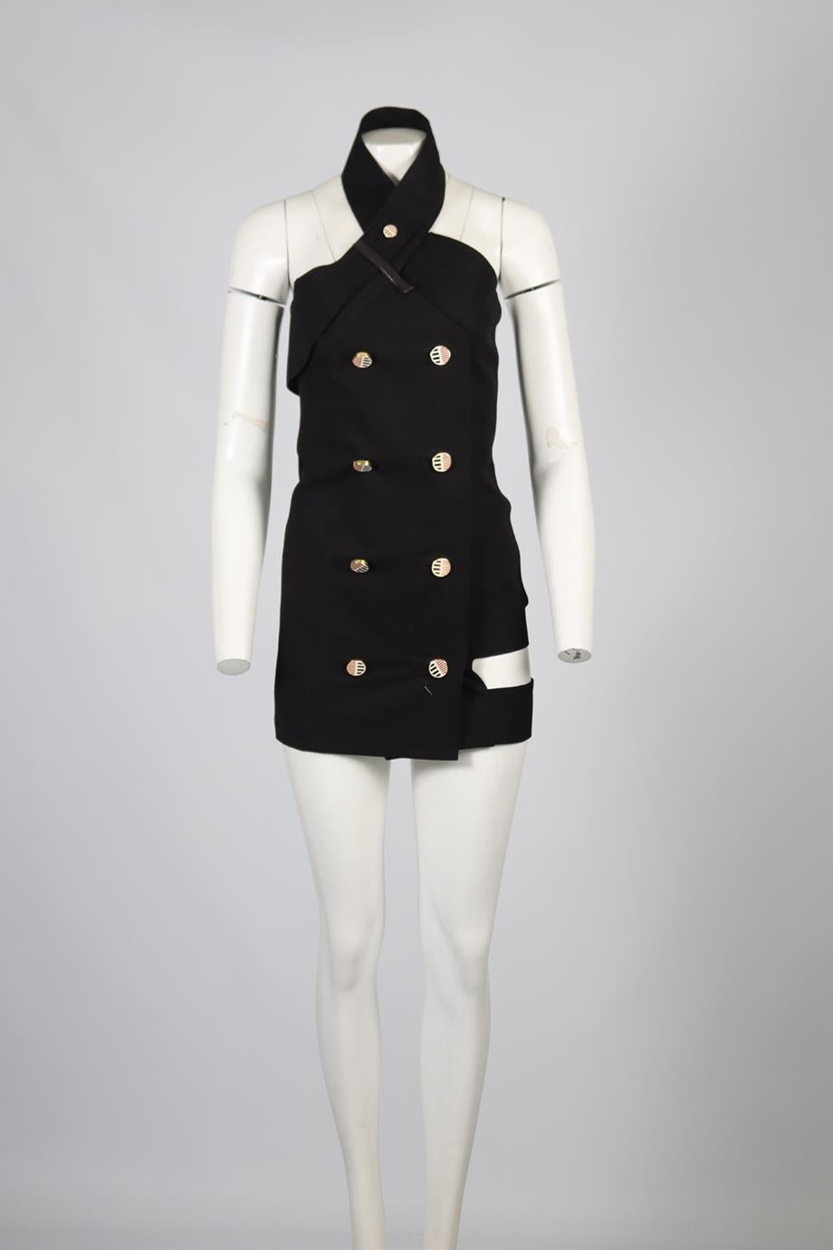 ANTHONY VACARELLO COTTON MINI DRESS FR 36 UK 8