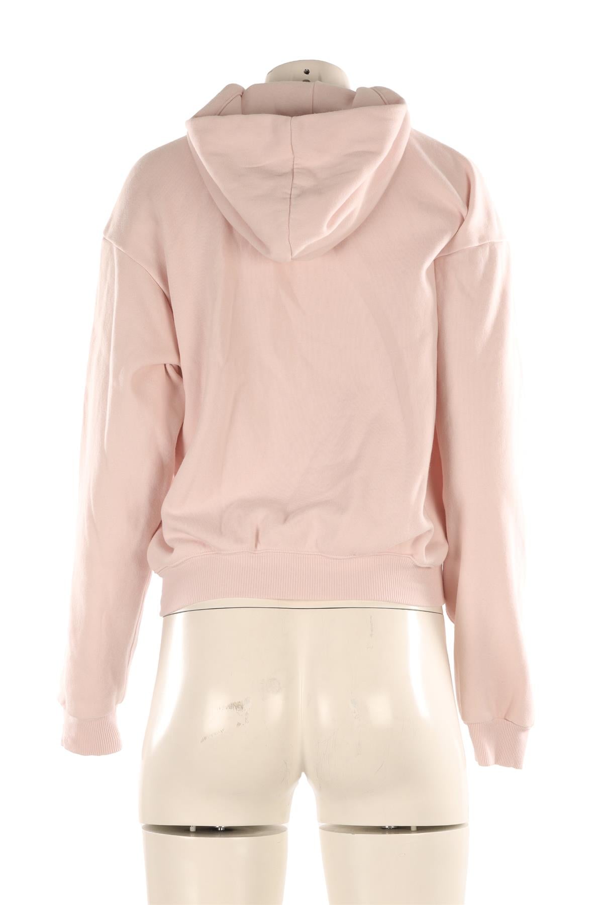 SKIMS PINK COTTON HOODIE SMALL