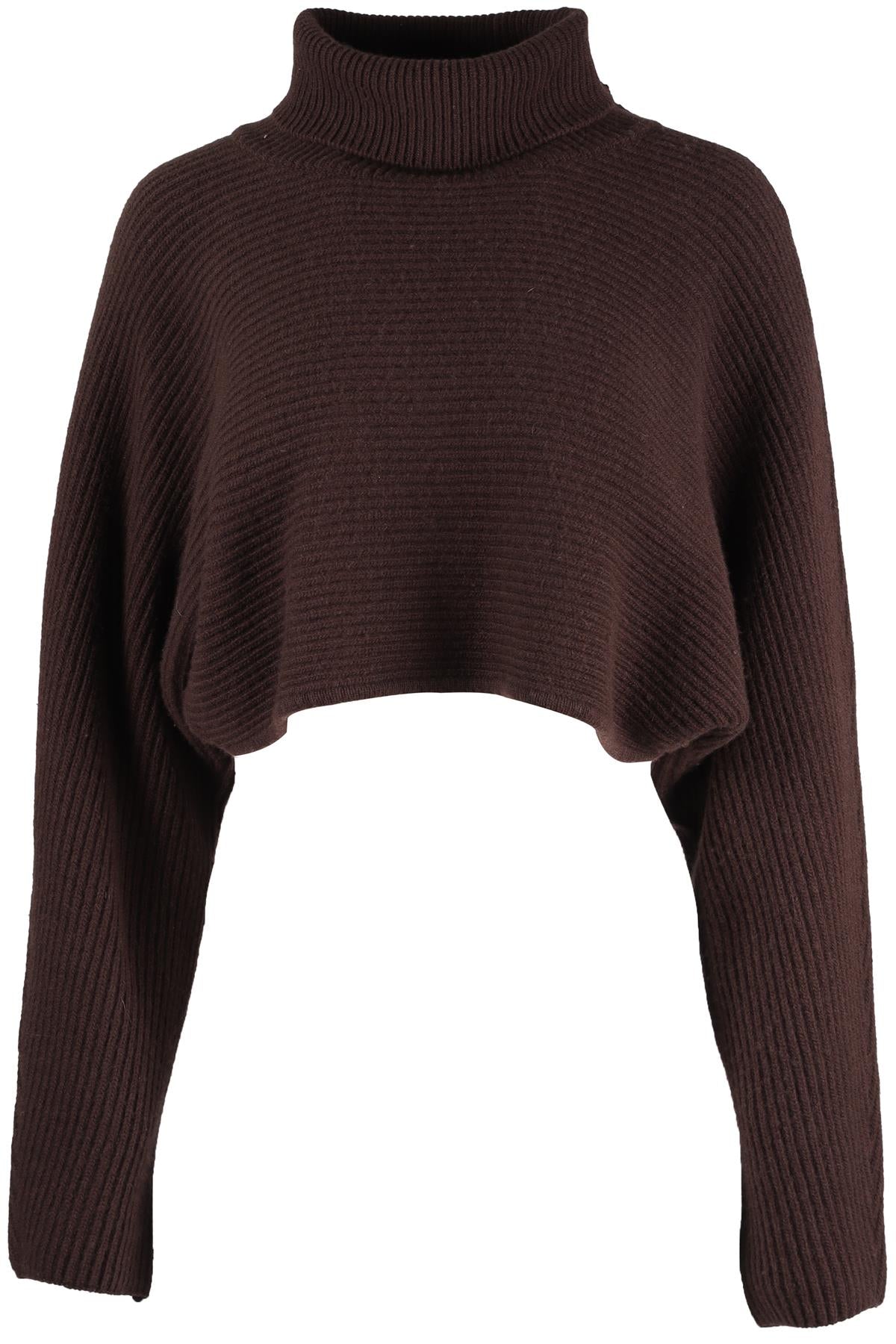 LVIR BROWN WOOL SWEATER SMALL