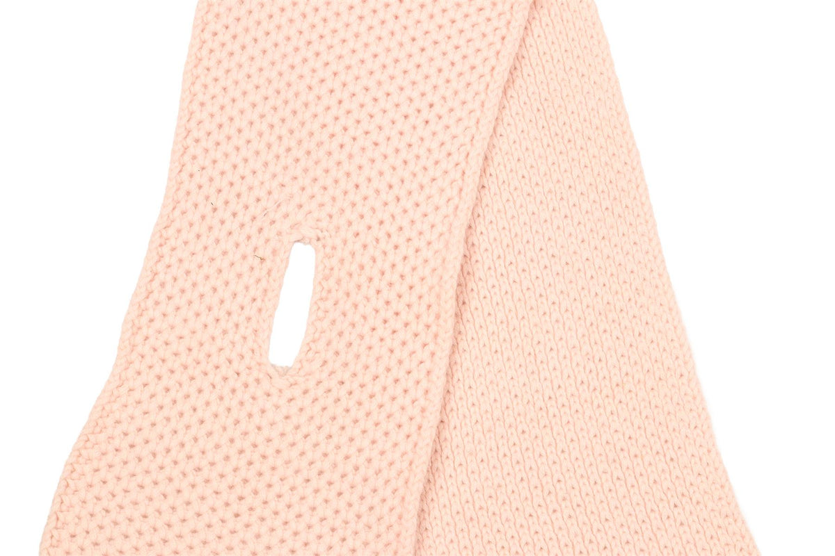 LORO PIANA PINK KIDS GIRLS BEANIE AND SCARF MEDIUM