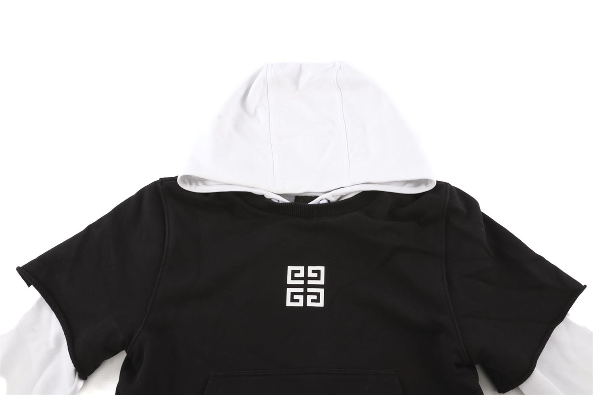 GIVENCHY BLACK KIDS BOYS HOODIE 12 YEARS