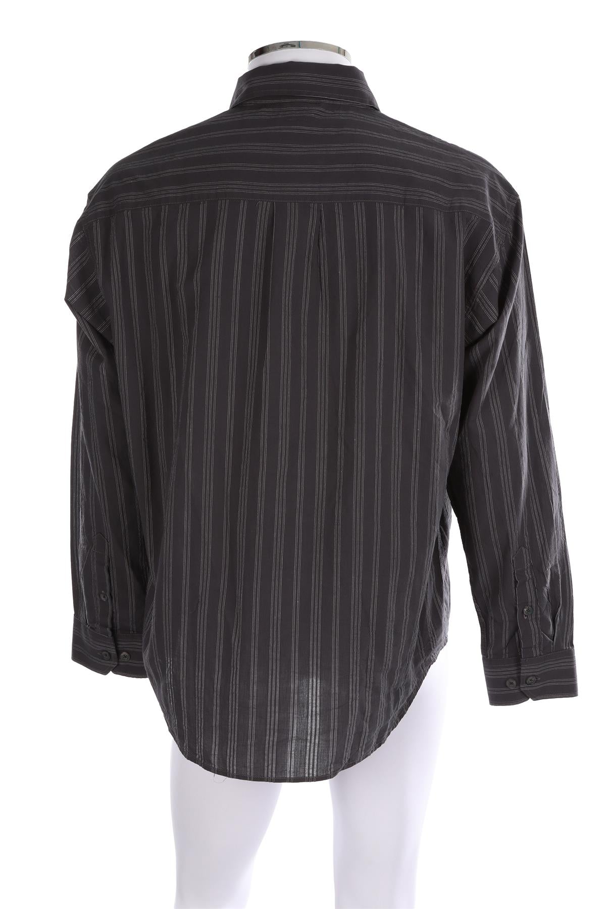 MFPEN HERREEKVIPERING BLUE COTTON SHIRT MEDIUM