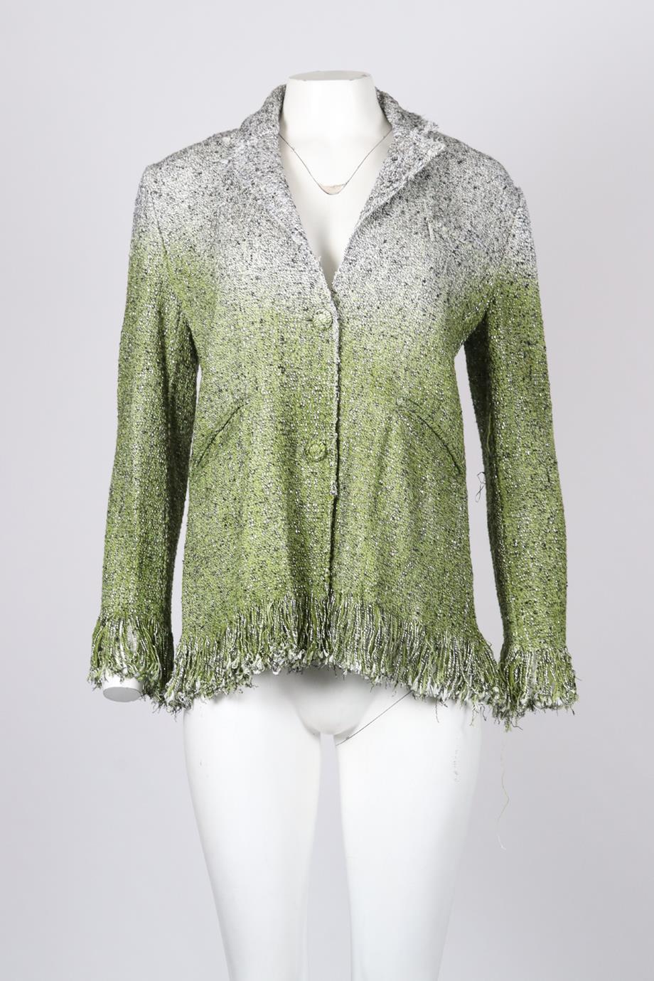 AVANT TOI COTTON AND CASHMERE BLEND JACKET MEDIUM