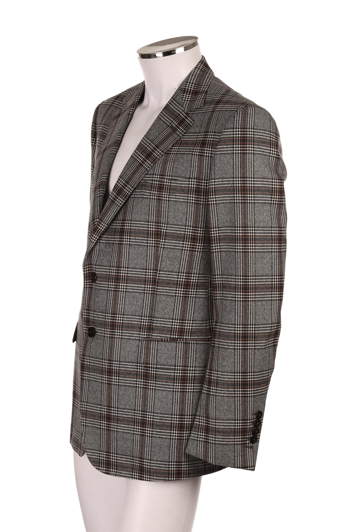 GUCCI GREY MEN'S WOOL BLAZER IT 52 UK/US CHEST 42