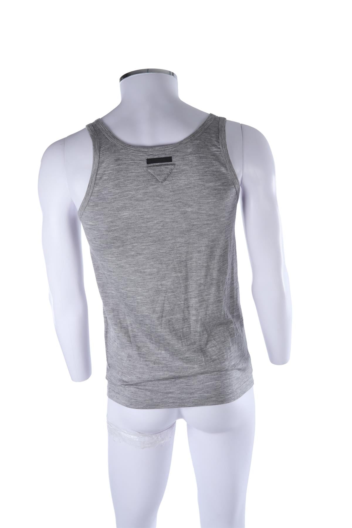 GREY MEN'S CASHMERE TOP