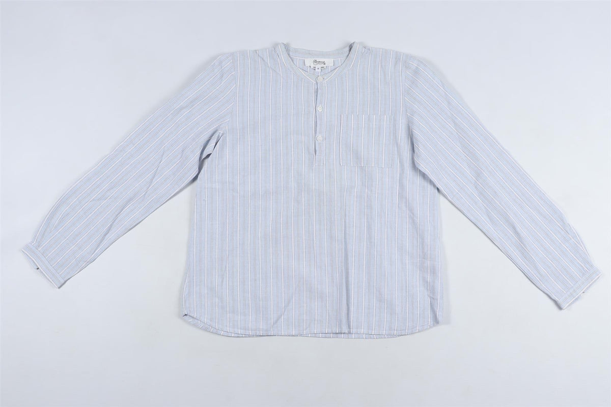BONPOINT BLUE KIDS BOYS SHIRT 12 YEARS