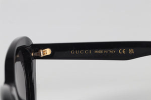 GUCCI BLACK CAT EYE ACETATE SUNGLASSES