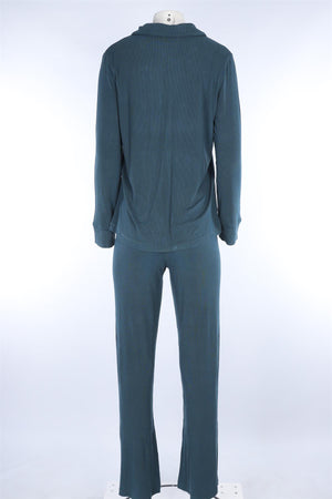 SKIMS GREEN PYJAMA SET SMALL