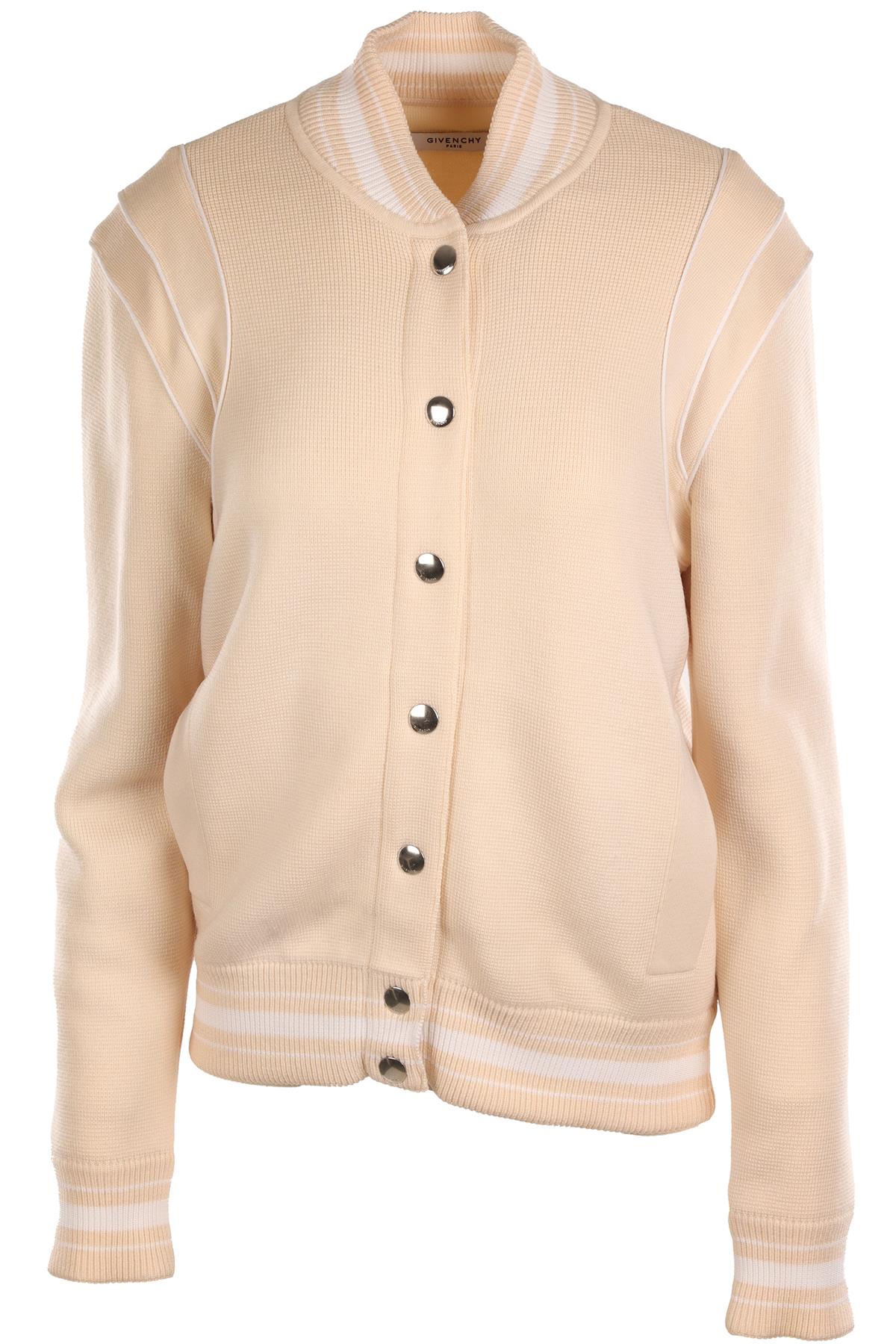 GIVENCHY CREAM WOOL JACKET SMALL