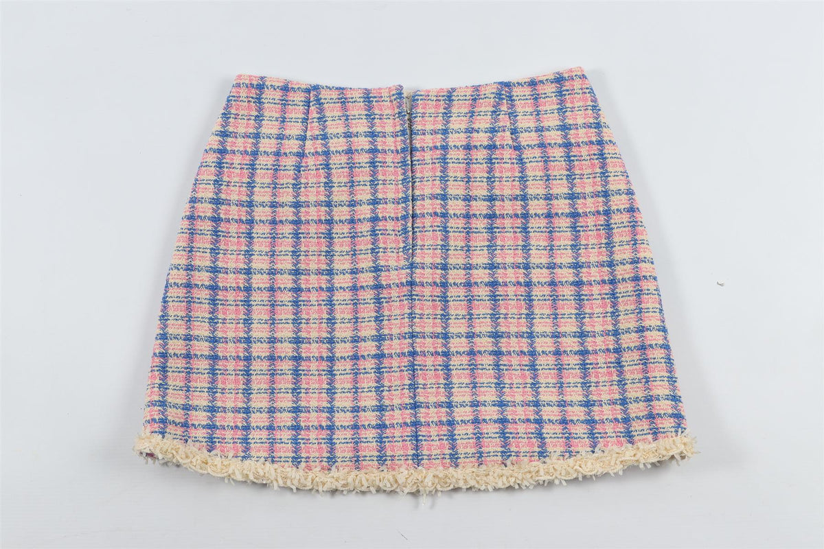 MARC JACOBS PINK COTTON MINI SKIRT US 0 UK 4