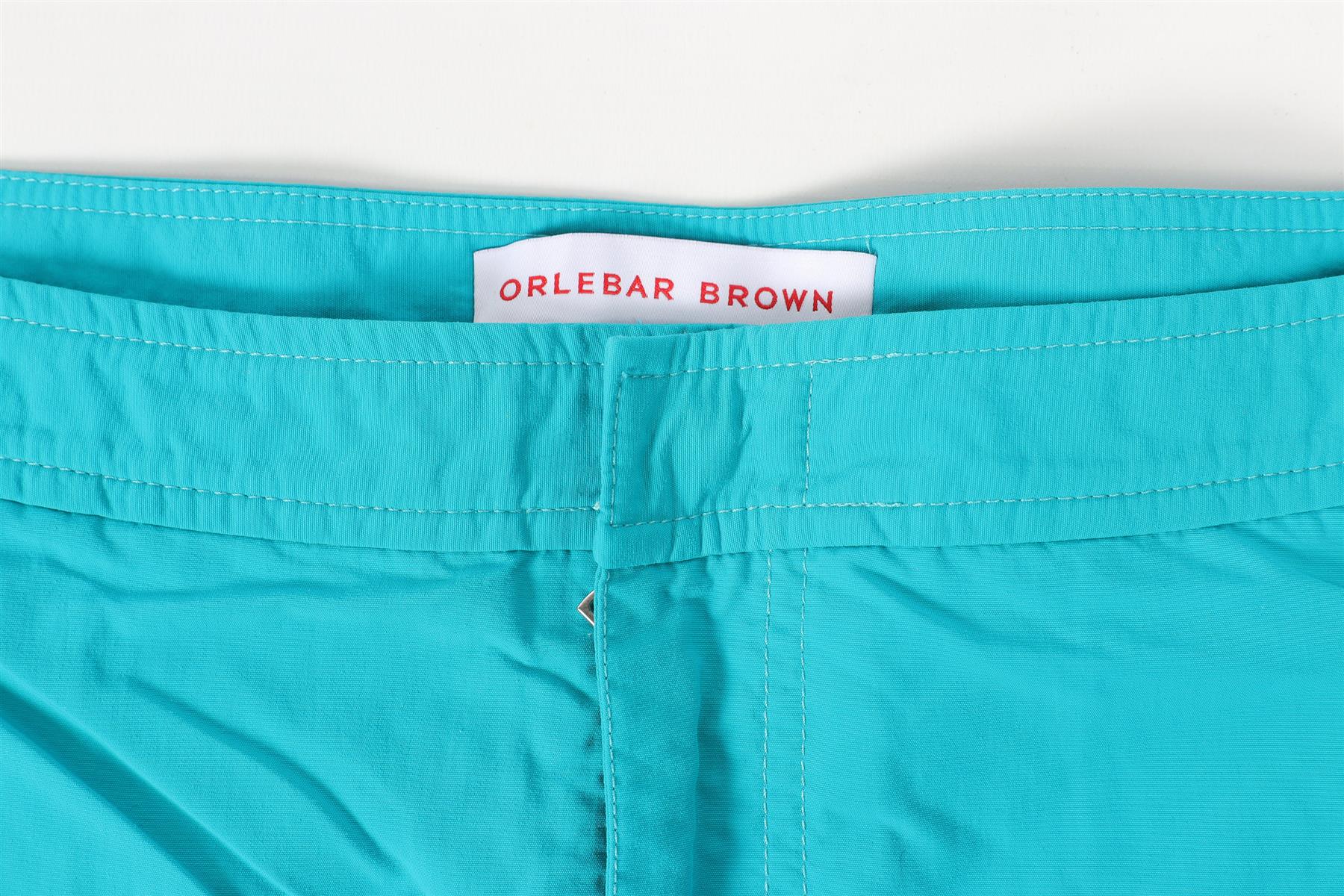 ORLEBAR BROWN GREEN MEN'S SWIM SHORTS