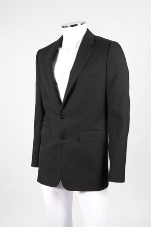 CELINE BLACK MEN'S WOOL BLAZER FR 48 UK 38